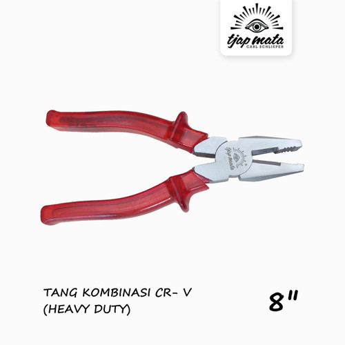 TJAP MATA / CAP MATA Tang Kombinasi / Jepit 8" Heavy Duty