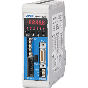 AND AD-4430R DIN-rail weighing module with Modbus RTU