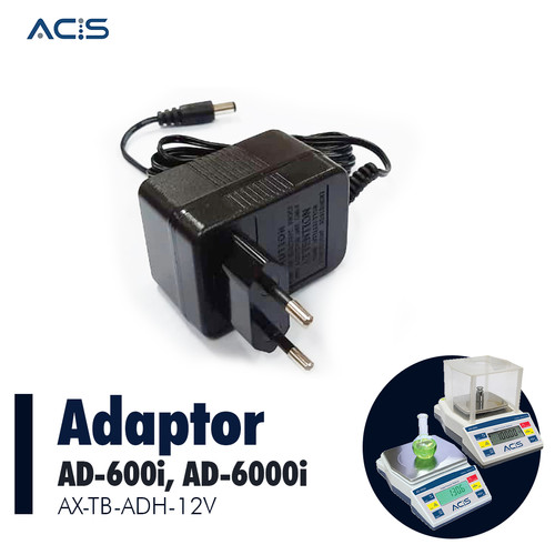 AX-TB-ADH-12V - Adaptor Timbangan ACIS AD-600i dan AD-6000i