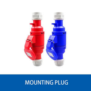 Mounting Plug Male Steker Waterproof Steker Industrial Plug Mounting