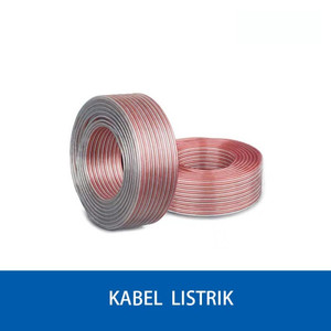 KABEL LISTRIK TRANSPARAN KABEL SERABUT PER ROL 2 X 30 x 30m/2 x 50 x 3