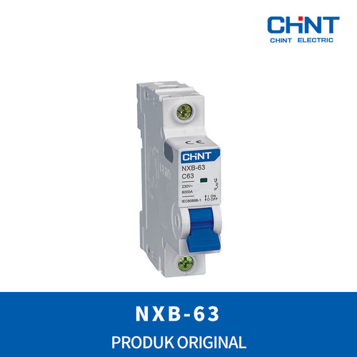 MCB Chint NXB 1P 6kA (6A 10A 16A 20A 25A 32A 40A)