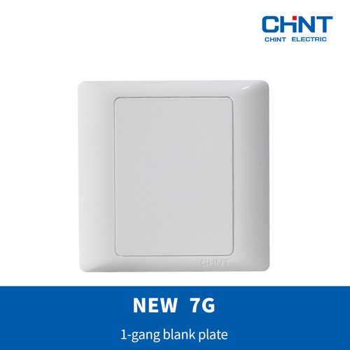 CHINT NEW7G 1-gang blank plate