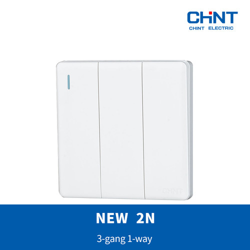 CHINT G NEW2N 3-gang 1-way switch/saklar