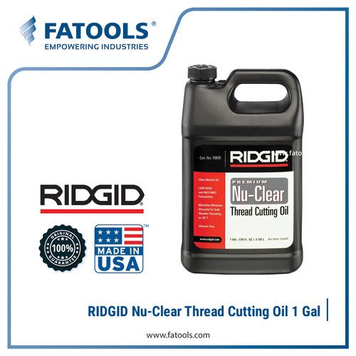 Ridgid 70835 Nu-Clear Thread Cutting Oil 1 Gallon 3.8 Liter