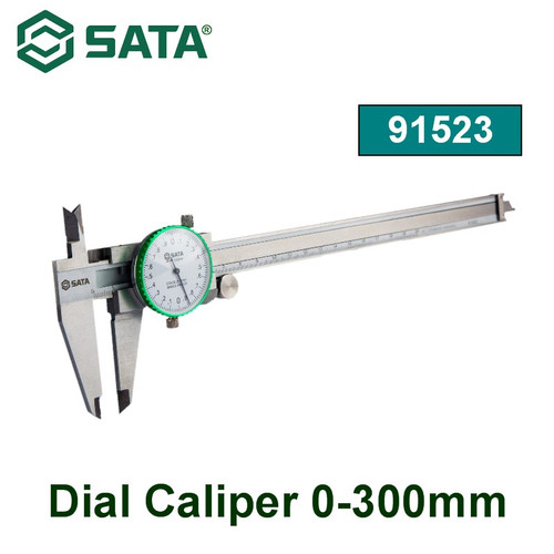 Jangka Sorong Sigmat 91523 Dial Caliper 0-300mm Sata Tools