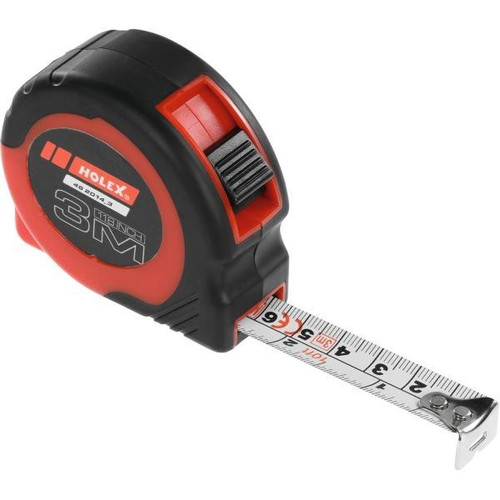 HOLEX Pocket Tape Measure with mm/Inch PN 462014 3 m / Meteran Roll