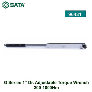 Torsi 96431 1" Dr. Adjustable Torque Wrench 200-1000 Nm Sata Tools