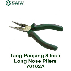 Tang Lancip 8" / 200 mm 70102A Long Nose Pliers Sata Tools