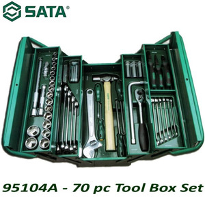 Tool Box Beserta Isinya 70 Pcs 12 PT Metric 95104A-70-12PT Sata Tools