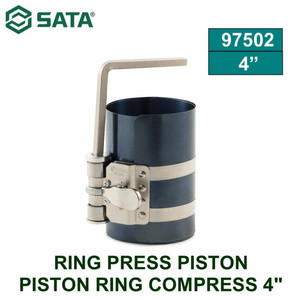 Kompres Cincin Piston 4" 97502 Piston Ring Compress 4" Sata Tools