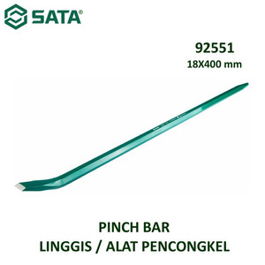 Linggis Alat Pencongkel 92551 - Pinch Bar 18 X 400 mm Sata Tools