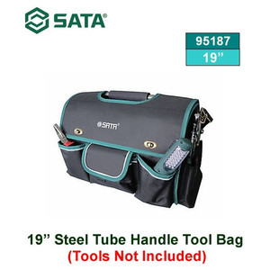 Tas Perkakas 95187 19" Steel Tube Handle Tool Bag Sata Tools