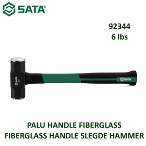 Palu 92344 Fiberglass Handle Sledge Hammers 6 Lbs Sata Tools