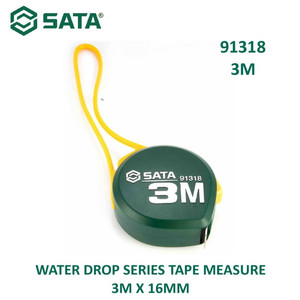 Meteran 3 M x 16 mm 91318 Measuring 3 Meters Tape Sata Tools