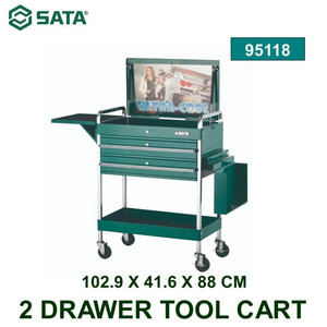 Trolley 2 Laci 95118 2 Drawer Tool Cart Sata Tools