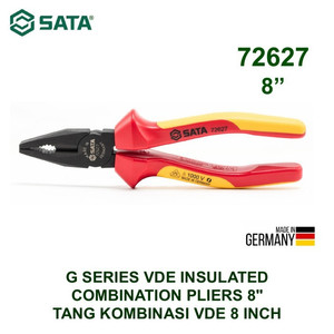 Tang Kombinasi 72627 G Series VDE Combination Pliers 8" (Germany) Sata