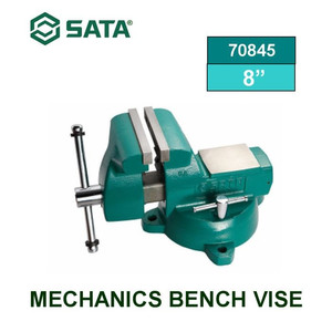 Ragum 70845 Mechanics Bench Vise 8" Sata Tools