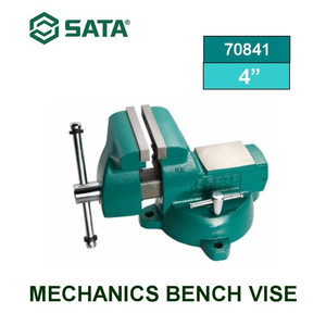 Ragum 70841 Mechanics Bench Vise 4" Sata Tools