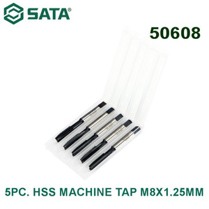 Mata Bor 50608 - 5Pc. Hss Machine Tap M8 X 1.25 mm Sata Tools