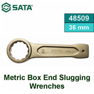 Kunci Ring Pukul 36 mm 48509 Metric Box End Slugging Wrench Sata Tools