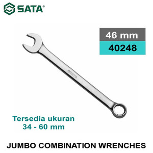 Kunci Ring Pas Kombinasi Jumbo 46 mm 40248 Comb Wrench Sata Tools