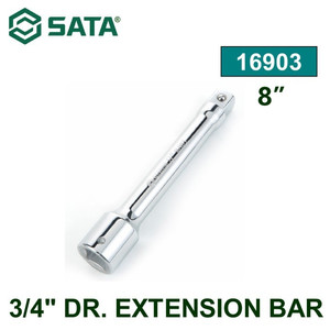 Sambungan/Adaptor Shock 16903 - 3/4" Dr. Extension Bar 8" Sata Tools