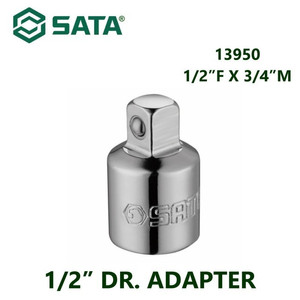 Adaptor Socket 13950 1/2"Dr Adapter (1/2"F X 3/4"M) Sata Tools