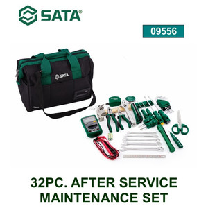 Tool Kit Set Perawatan 09556 32 Pc After Service Maintenance Sata Tool