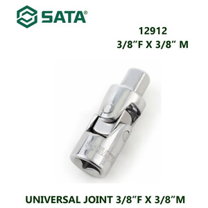 Kunci Shock Adaptor Sok 12912 Universal Joint, 3/8"Fx3/8"M Sata Tools