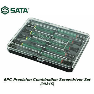 Obeng Mikro Kecil 9 Pcs 09316 Precision Screwdriver Set Sata Tools