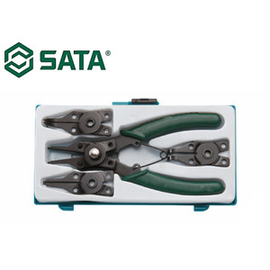 Tang Snap Ring 5 Pcs 09251 Combination Snap Ring Plier Set Sata Tools