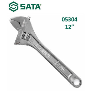 Kunci Inggris 05304 12" Large Open Adjustable Wrench Sata Tools