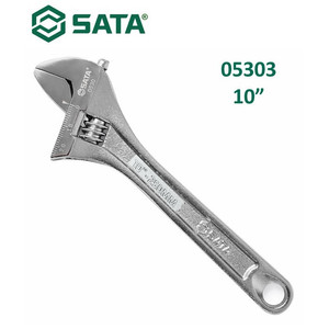 Kunci Inggris 05303 10" Large Open Adjustable Wrench Sata Tools