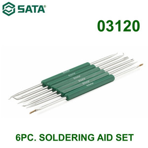 Alat Bantu Solder 03120 - 6Pc. Soldering Aid Set Sata Tools