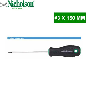 Obeng Plus Ph #3 X 150 Mm - Philips Screwdriver Nicholson