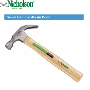 Palu Kambing 16 Oz - Claw Hammer (Wood Handle, Resin) Nicholson