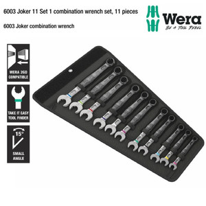 Kunci Ring Pas Metric Set Wera 05020231001 Joker Metric - 11 Pc