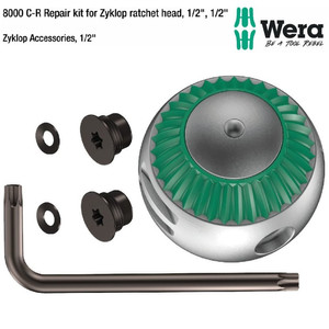 Sparepart Wera 05003651001 8000 CR Repair Kit Zyklop Ratchet Head 1/2"