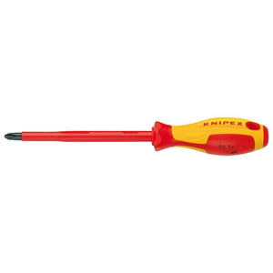 Obeng Plus VDE PH 1 X 80 mm 98 24 01 KNIPEX Cross Slot Screwdrivers