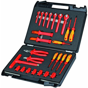 Tool Kit Set 98 99 12 KNIPEX Standard Tool Case 26 Parts With Insulate