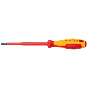 Obeng Minus VDE 6.5X150 mm 98 20 65 KNIPEX Slotted Screwdrivers