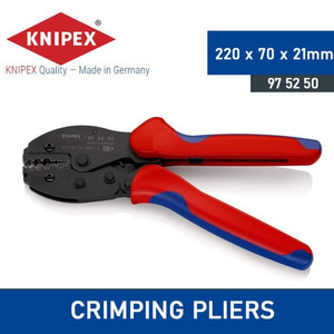 Tang Crimping Skun 97 52 50 KNIPEX PreciForce Crimping Pliers