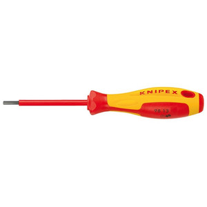 Obeng Hex 4mm VDE 1000V 98 13 40 KNIPEX Hexagon Socket Screwdrivers