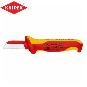 Pisau Kupas Kabel Listrik VDE Cutter 98 54 KNIPEX Cable Knife