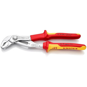 Tang Kunci Pipa Listrik 87 26 250 KNIPEX Cobra Water Pump Pliers VDE