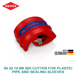 Gunting Pipa PVC 90 22 10 BK KNIPEX BIX Cutter Plastic Pipe