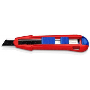 Pisau Cutter 90 10 165 BK KNIPEX CutiX Universal Knife