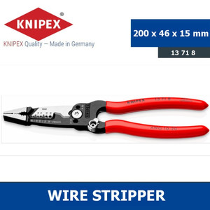 Tang Kupas Kabel 13 71 8 KNIPEX Multifunction Elec Wire Stripper Plier