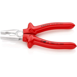 Tang Kombinasi Listrik 200 mm 03 07 200 KNIPEX Combination VDE Pliers